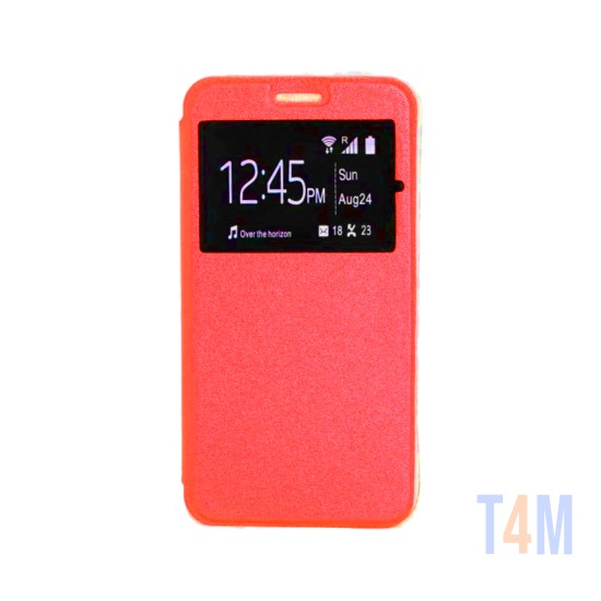 Capa flip para Smasung Galaxy J7 2017 Vermelho